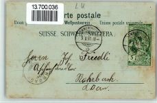 6023 Rothenburg 1900 BOAKC Bahnhof Eisenbahn Lithographie