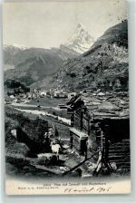 Riffelalp 1906 - Matterhorn