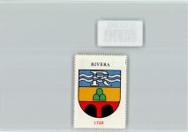 6802 Rivera Capidogno - Vignette Wappen Kaffee Hag ca 1920-1940 Riveria