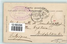 Fünfspänner Postkutsche Schweiz 1902