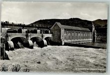 5080 Laufenburg 1954 Foto AK Elektrizitätswerk