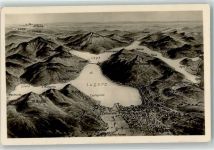 6906 Castagnola-Cassarate - Luganer See Vogelschau