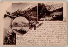 3954 Leukerbad Loèche-les-Bains 1897 Vorläufer Druck 1890 - 1895