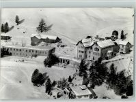 7500 St. Moritz - Luftaufnahme Evangel. Heimstätte Randolins Winteraufnahme