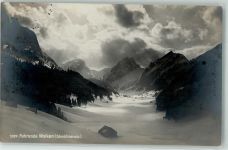 Widderalpstöck 1917 - Fahrende Wolken