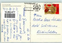 3818 Grindelwald - Bergstation Firstbahn mi Schreckhorn