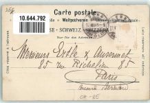 3000 Bern Berne 1895 Gebrauchsspuren Lithographie Strassenbahn Schlumpf