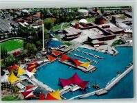 1000 Lausanne Losanna - 1964 Fliegeraufnahme Schweizerische Landesausstellung Schifflände