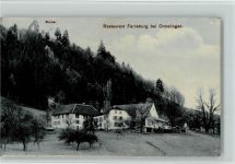 4466 Ormalingen 1919 - Restaurant Farnsburg bei Ormalingen, gute Erhaltung AK