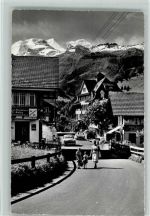 3723 Kiental - Dorfstrasse mit Blümlisalp