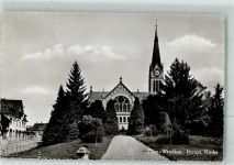 8620 Wetzikon ZH Foto AK Protest. Kirche Oberwetzikon
