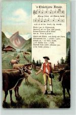 Senn mit Kühen Lied s Chüehiers Freude