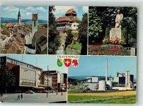 8500 Frauenfeld 1969 Foto AK Denkmal Fabrik Schloss