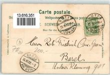 8630 Rüti ZH 1902 Lithographie Maschinenfabrik Kirche Kranken-Asyl