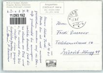 Ebenalp - Luftseilbahn Wasserauen-Ebenalp Blick auf Seealpsee- Meglisalp Gloggeren Marwies Fählentürme Altmann Rotsteinpaß Lisengrat