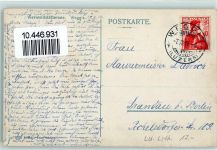 6353 Weggis 1914 Lithographie Kirche Vierwaldstättersee