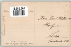 Basel Bâle Fasnacht 1906 Tracht Schweiz Foto AK