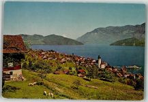 6375 Beckenried 1957 Foto AK