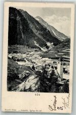 7542 Susch 1907 Foto AK Süs