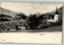 3714 Frutigen Foto AK Kirche