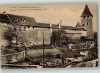 3280 Murten Morat Foto AK Ringmauer Westfront