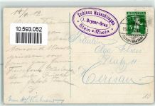 8260 Stein am Rhein 1912 - Schloss Hohenklingen Ochsen am Karren