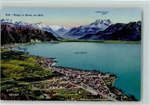 1800 Vevey - Lac Léman Dents du Midi