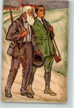 Lithographie Schweizerischer Schützenverein 1824-1924