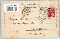 9043 Trogen 1899 Foto AK Dorfplatz