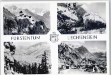 Vaduz - Schloß, Falknis