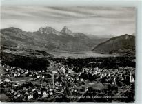 6410 Goldau Gebrauchsspuren Fliegeraufnahme Mythen