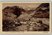 1890 St-Maurice - Dent du Midi