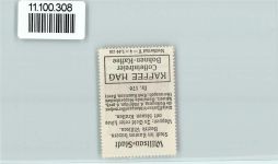 6130 Willisau - Vignette Wappen Kaffee Hag ca 1920-1940