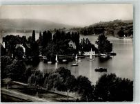 8266 Steckborn Foto AK Hotel Gasthaus Glarisegg