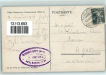 3715 Adelboden BE - Hotel Gasthaus Hahnenmoos Hüttenstempel