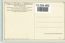 Frau aus Zug- sign Hodel - Verlag Orell Füssli Tracht Schweiz Künstlerkarte