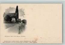 8802 Kilchberg ZH 1899 Gebrauchsspuren Konrad Ferd. Meyers Wohnsitz - Werbung: Seidenstoffe Grieder