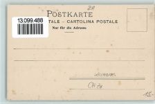 8802 Kilchberg ZH 1899 Gebrauchsspuren Konrad Ferd. Meyers Wohnsitz - Werbung: Seidenstoffe Grieder