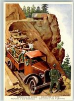 Unsere Soldaten an der Arbeit Grenzbesetzung 1939 Serie Militär Schweiz