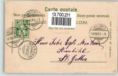 8580 Amriswil 1902 BOAKC Schloss Hagenweil Lithographie