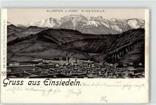 8840 Einsiedeln 1901 - Kloster Kirche