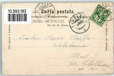 6377 Seelisberg 1901 - Die Tellskapelle am Vierwaldstättersee Seitenraddampfer Stadt Mailand