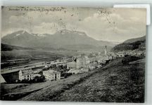 7503 Samedan Samaden Foto AK Bahnpost Zug 60 Nr. 32