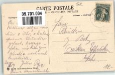 7076 Parpan 1919 Gebrauchsspuren