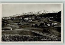 9103 Schwellbrunn - Gesamtansicht mit Säntis