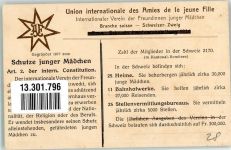 Gebrauchsspuren Int. Verein der Freundinnen junger Mädchen
