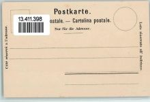 3775 Lenk im Simmental Lithographie Tracht sign