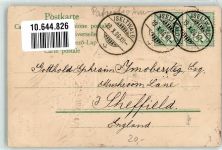 1200 Genève Genf 1906 Prägedruck Flagge Nationaldenkmal