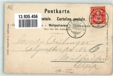 6410 Rigi Kulm 1901 Künstlerkarte Hotel sign. C Steinmann