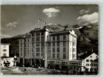 7500 St. Moritz 1959 Foto AK Hotel Schweizerhof Luftpost